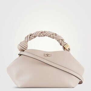 NWT Ganni Small Bou Bag - Oyster Gray